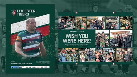 Read Your Matchday Programme Online Leicester Tigers