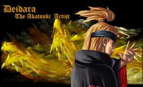 The Best New Wallpaper Collection Deidara Akatsuki Naruto Shippuden