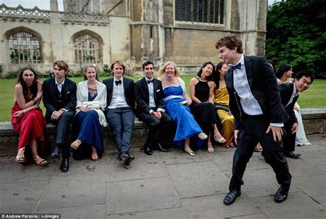 Students Celebrate The End Of Their Exams At Cambridges May Ball