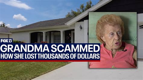 Florida Grandma Loses 7k After Scammer Claims Grandson Is In Jail Youtube