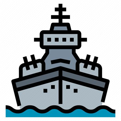 Battle Military Ship War Warship Icon Download On Iconfinder