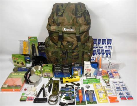 2 Person 3 Day Emergency Survival Kit Bug Out Bag 72 Hour