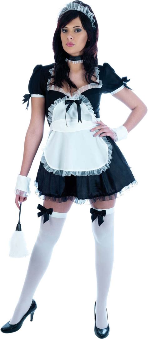 Frequent special offers and discounts up to 70% off for all products! French Maid Fancy Dress Costume Ladies (French)