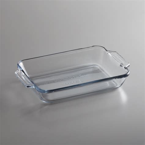 Anchor Hocking 81936ahg18 Basics 2 Qt Clear Glass Baking Dish 3case