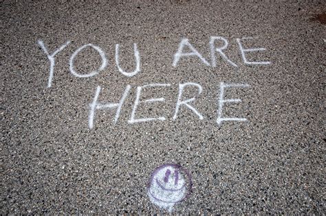 You Are Here Graffiti Free Stock Photo - Public Domain Pictures