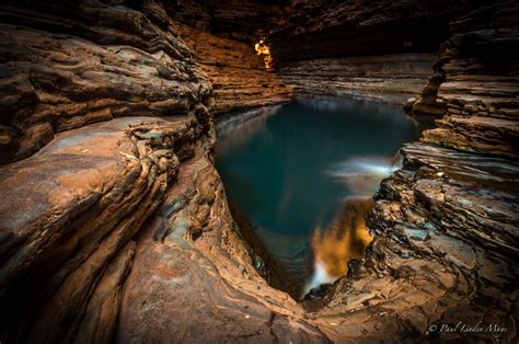Kermits Pool In The Amazing Karajini National Park Western Australia