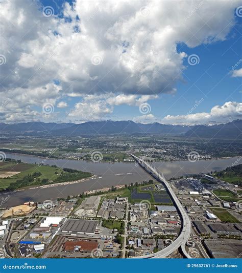 Golden Ears Bridge Stock Image Image Of Coluimbia Panoramic 29632761