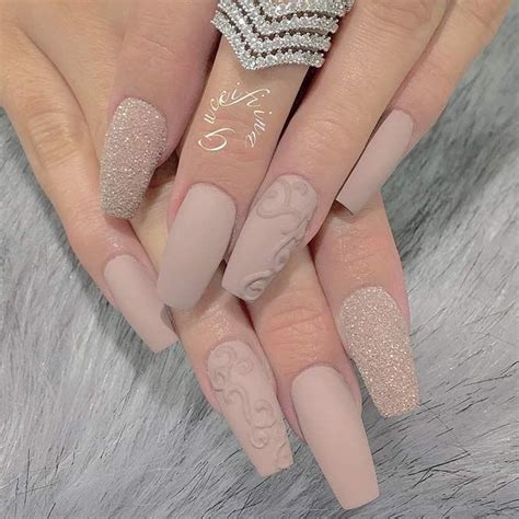 Fantastic Matte Acrylic Nails To Give A Thought To Beige Nails Beige