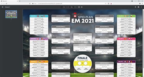 Datum, anstoßzeiten, austragungsorte + ergebnisse ✅. EM 2021: Spielplan als PDF zum Ausdrucken - Download ...