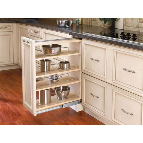 Rev A Shelf 30 In H X 9 In W X 23 In D Pull Out Between Cabinet Base