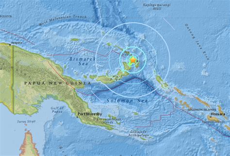 Emirates News Agency Papua New Guinea Hit By Earthquake Measuring 62
