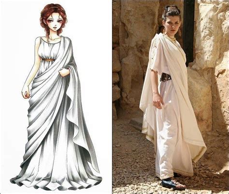 Ancient Greek Clothing Ancient Dress Greek Traditional Dress
