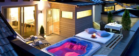 wellness suite with private spa garden hotel völser hof