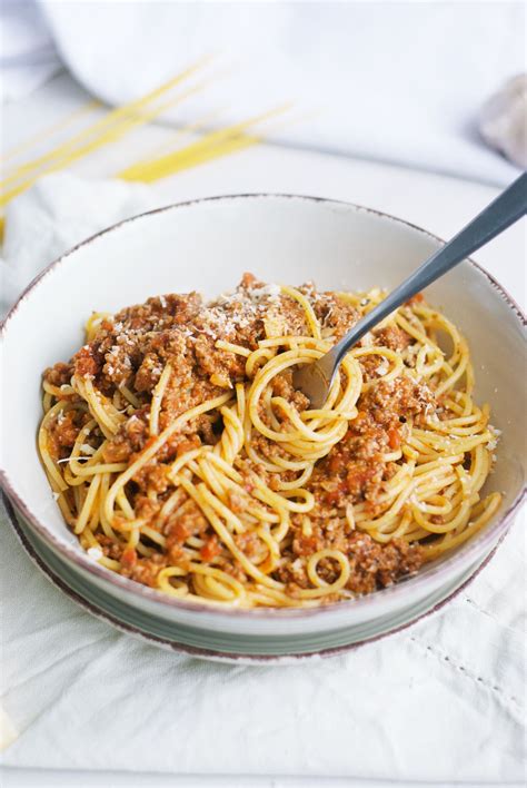 This Bolognese Sauce With Cream Recipe Is A Quick Midweek Meal Idea