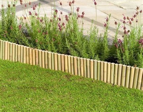 Bamboo fence ideas is a part of 5+ cheap diy fence ideas for your beautiful garden pictures gallery. bamboo garden edging fence - How To Grow Organized Bamboo Garden Fence? - House Decorating ...