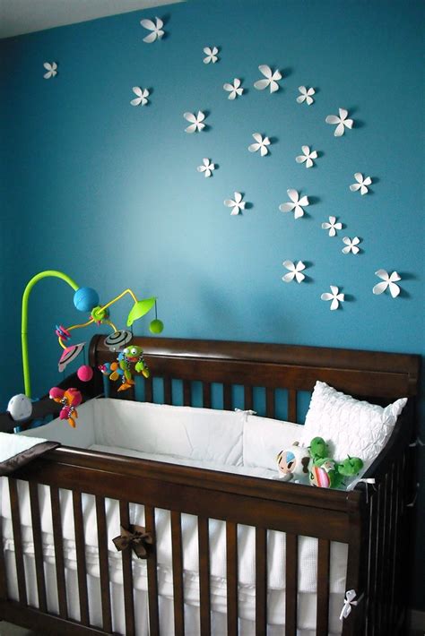 Wall decor for baby nursery. Nursery - Crib & Wall Decor | Holli | Flickr