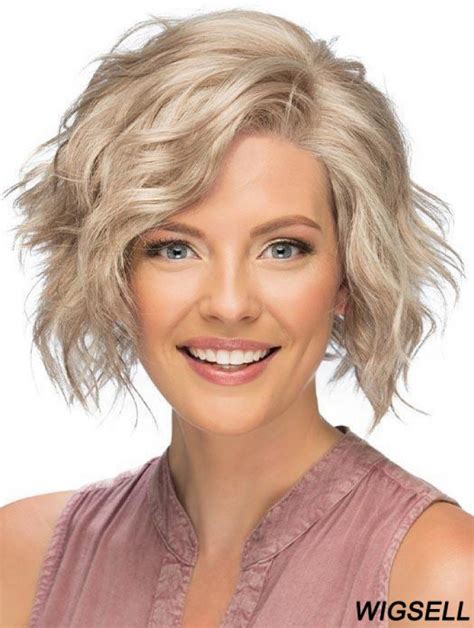 Curly Blonde Wig Inch Short Lace Front Wig Classic Women Wig UK High Qualiy Short Lace Wig