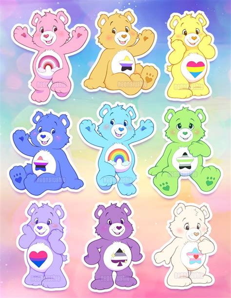I Absolutely Adore Care Bears And Ive Been Wanting To Create Merchandise