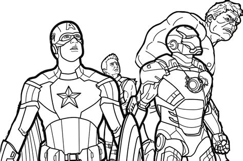 27 Printable Avengers Coloring Pages Easy And Hard Pdf Print Color Craft