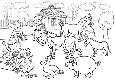 Farm Coloring Pages 15 Diy Craft Ideas And Gardening