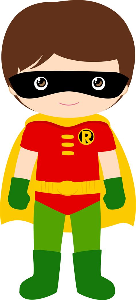 Png Superhero Cartoon Robin All About Logan