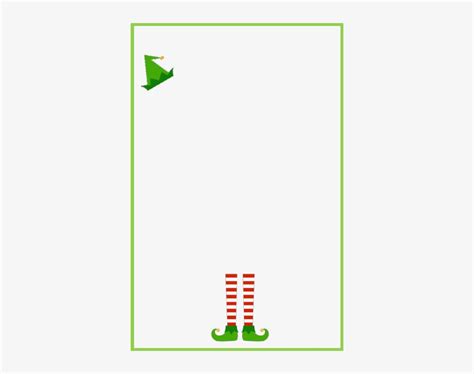 There's no quicker way for scout elves to set a scene in your home than by wearing a colorful outfit from mrs. Elf Clipart Letterhead - Christmas Border Elf On The Shelf ...