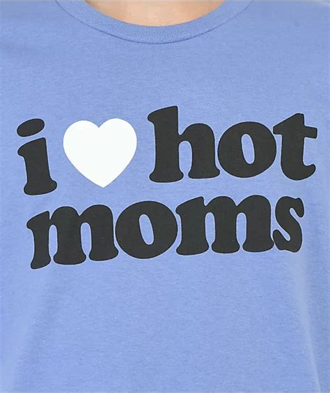 Danny Duncan I Heart Hot Moms Lavender T Shirt