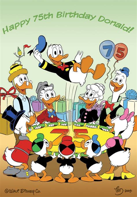 Donald Duck 75 Years By Tedjohansson On Deviantart In 2023 Disney