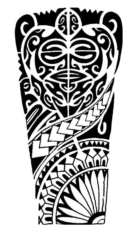 Polynesian With Cross Forearm Tattoo Design By Thehoundofulster On