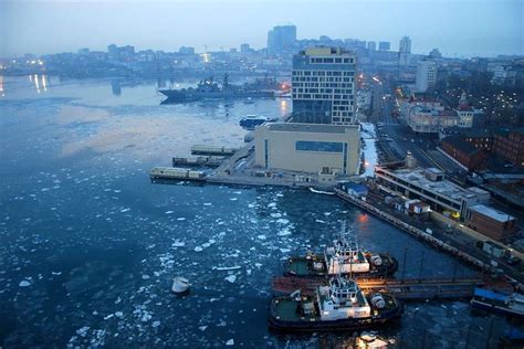 Зима во Владивостоке фото