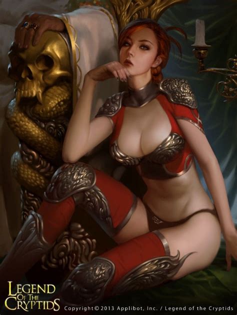 Best Sexiest Legend Of The Cryptids Fantasy Digital Illustrations My
