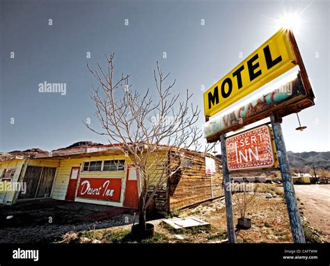 This Is An Old Rundown Motel In Death Valley California I Was Driving