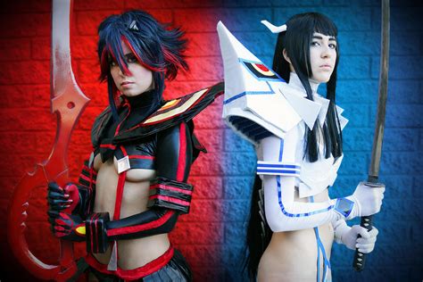 Klk Ryuko Matoi And Satsuki Kiryuin Cosplay By Khainsaw On Deviantart