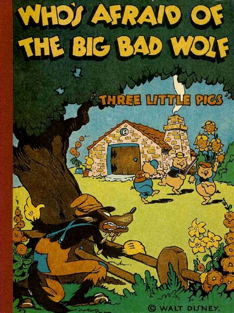 Whos Afraid Of The Big Bad Wolf David Mckay Usa 1933 Big Bad