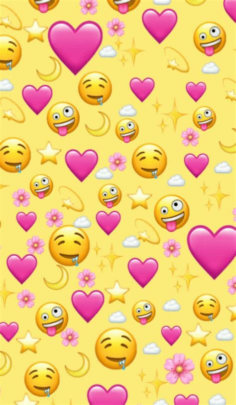Tumblr Aesthetic Emoji Background