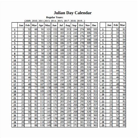 Lovely 46 Illustration Julian Day Calendar Calendar Template Julian