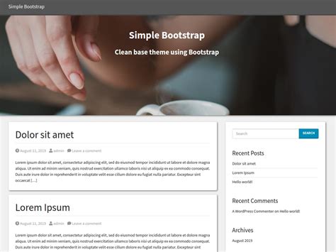 50 Free Bootstrap Wordpress Themes For 2021