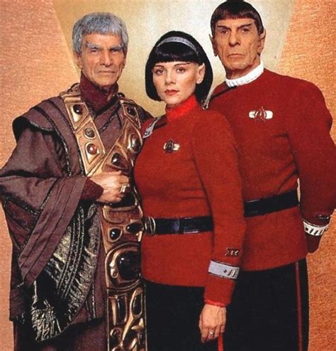 Trekcore The Vulcans Of Star Trek Vi Sarek Valeris And Spock Star