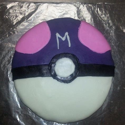 Master Ball Cake For Xanders Birthday I Also Want To Mold Pokemon Out