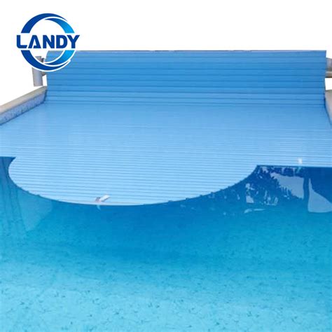 Supply Automatic Slatted Swimming Pool Covers Wholesale Factory Landy