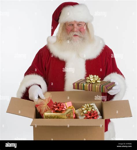 Santa Claus Delivering Ts High Resolution Stock Photography And