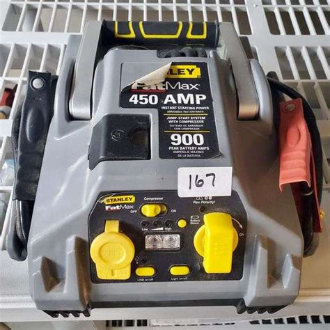 Stanley 450 Amp Jump Start System With Compressor Bhhs Ga Properties