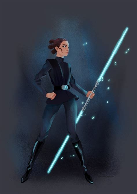 Rey discovered she was powerful in the force, and sought out the vanished jedi master luke skywalker to train her. Dark Rey | Star wars outfits, Rey star wars, Ray star wars