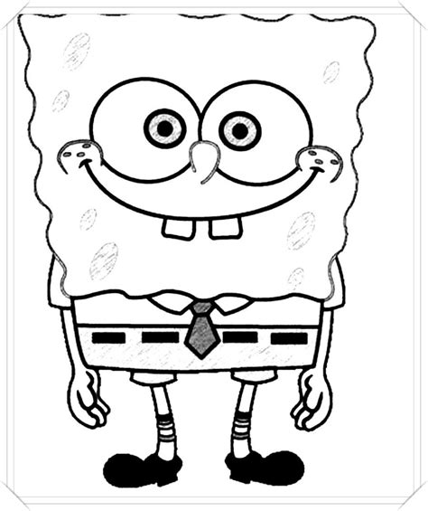 Pin On Dibujos Bob Esponja Para Colorear