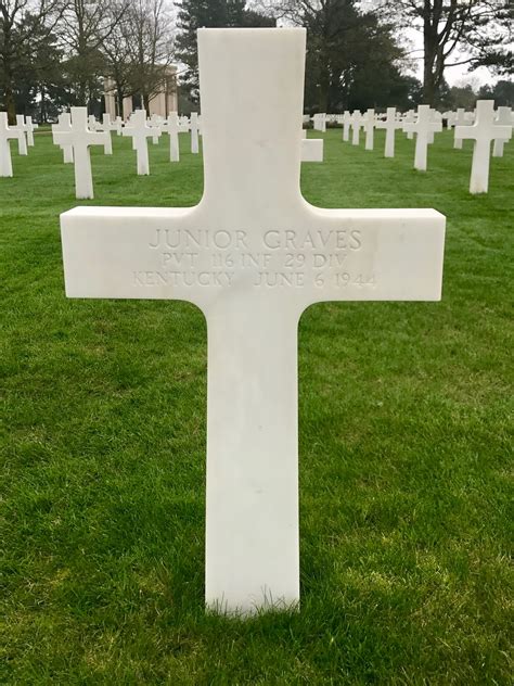 116th Infantry Regiment Roll Of Honor Pvt Junior Graves