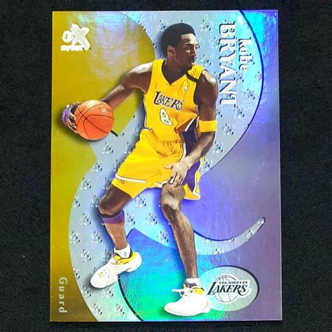 Kobe Bryant Skybox 1999 00 EX NBA Cards Hobbies Toys Memorabilia