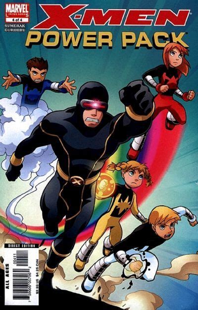 X Men Power Pack 4 By Gurihiru Comics Comic Book Cover X Men