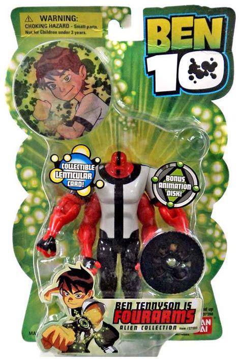 Ben 10 Alien Collection Series 1 Four Arms 4 Action Figure Bandai