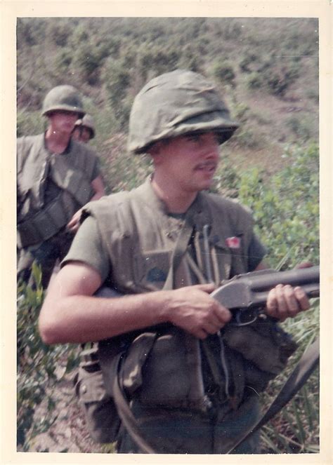 Us Marine Armed With An M79 Grenade Launcher Vietnam War Vietnam