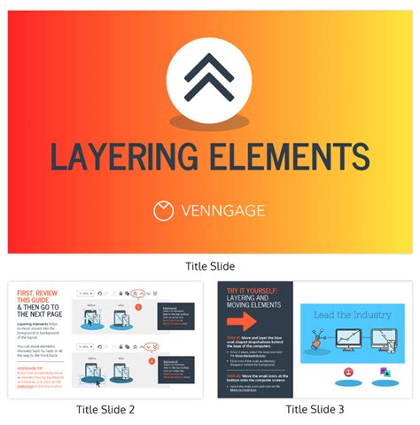 Layering Elements Exercise Tutorial Venngage